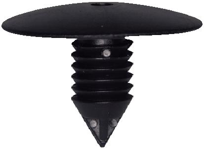 Tüübel Ø 10,2 MM PE BLACK. 15Tk.
