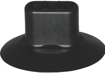 Keretüübel POM BLACK. 8Tk.