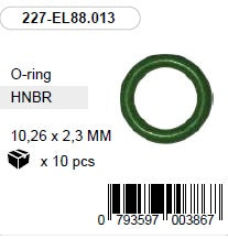 10,26 x 2,3 mm HNBR O-rõngas