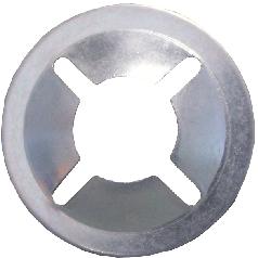 QUICKY Ø 8,5 MM ZINC-PLATED UNCOLOURED PASSIVATED. 25Tk.