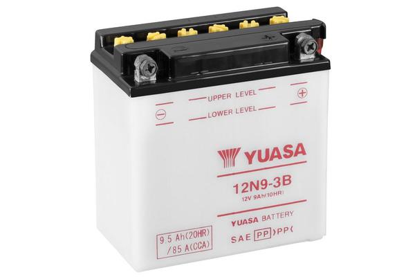 12V Yuasa Conventional aku 9,5Ah 135X75X139