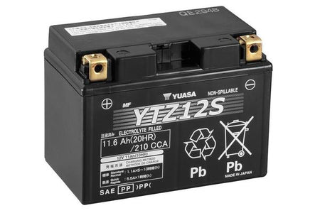 12V Yuasa High Performance MF 11,6Ah 150X87X110