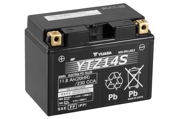 12V Yuasa High Performance MF 11,8Ah 150X87X110