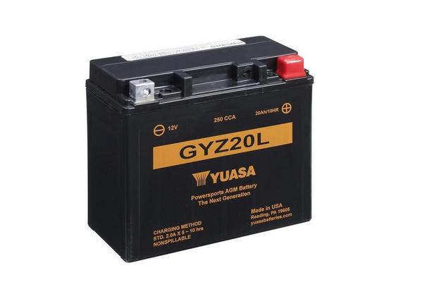 12V Yuasa High Performance MF 21,1Ah 175X87X155