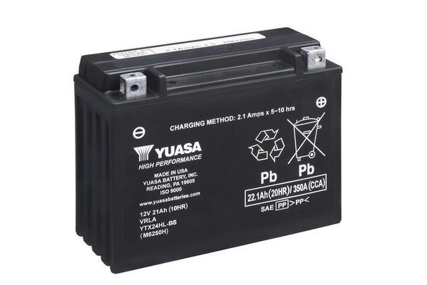 12V Yuasa High Performance MF 22,1Ah 205X87X162