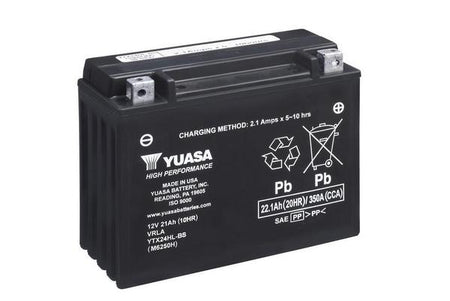12V Yuasa High Performance MF 22,1Ah 205X87X162