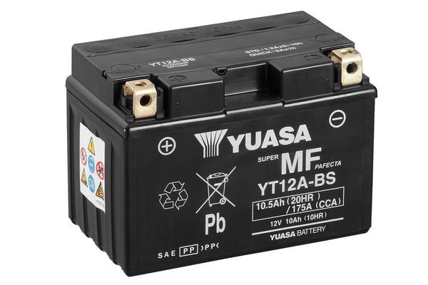 12V Yuasa MF VRLA aku 10,5Ah 150X87X105