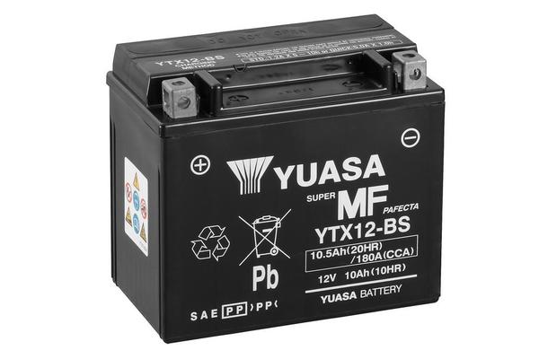 12V Yuasa MF VRLA aku 10,5Ah 150X87X130