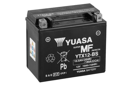 12V Yuasa MF VRLA aku 10,5Ah 150X87X130
