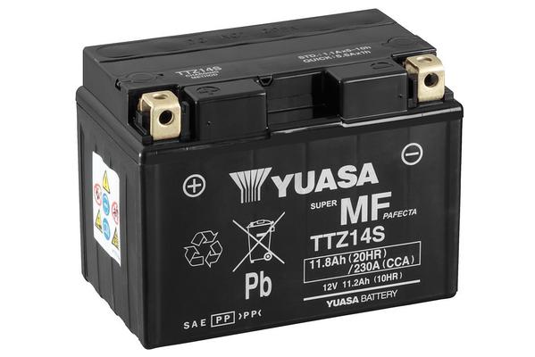 12V Yuasa MF VRLA aku 11,8Ah 150X84X110