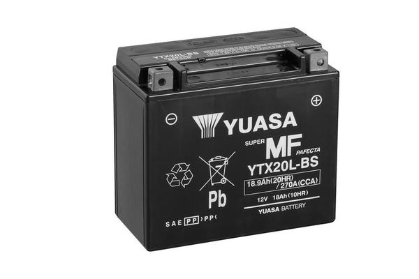 12V Yuasa MF VRLA aku 18,9Ah 175X87X155
