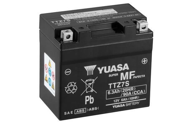 12V Yuasa MF VRLA aku 6,3Ah 113X70X105