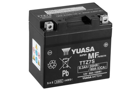 12V Yuasa MF VRLA aku 6,3Ah 113X70X105