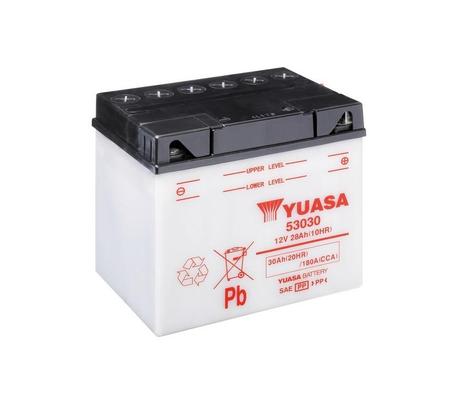 12V Yuasa YuMicron DIN aku 30Ah 186X130X171