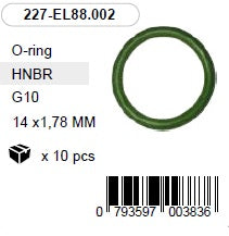 14 x 1,78 mm HNBR O-rõngas