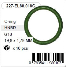 19,8 x 1,78 mm HNBR O-rõngas