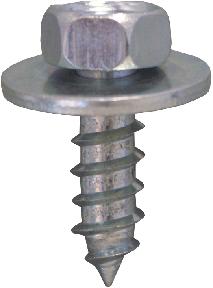 Kruvi seibiga 7976 6,3 X 19 WASHER 1,6 X 18 ZINC-PLATED UNCOLOURED. 50Tk.