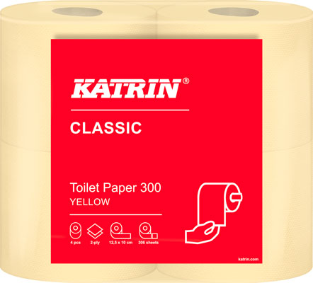 WC paber Katrin 3-kordne 4 rulli