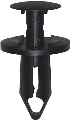 Plasttüübel-kruvi REMOVABLE PA 66 BLACK. 8Tk.