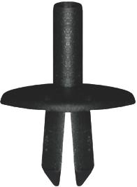 Plastneet Ø 5,5 MM PA 66 DARK-GREY. 25Tk.