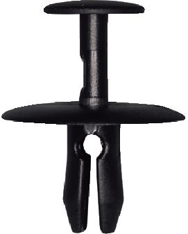 Plastneet Ø 6,50 MM PA 661 BLACK. 8Tk.