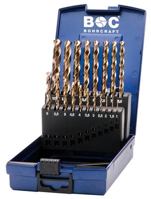 Koobaltpuuride komplekt 19-osa, 1-10 mm