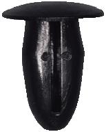 Keretüübel Ø 6,2 - MM POM BLACK. 40Tk.
