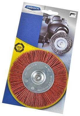 Nailonhari 100 mm punane ketas. Karedus 80