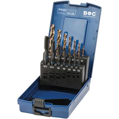 Masinkeermepuuride komplekt M3-M12 HSS-E B sinine