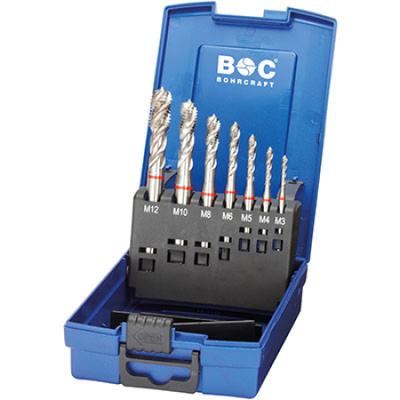 Masinkeermepuuride komplekt M3-12 HSS-E C punane
