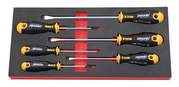 Kruvikeerajate komplekt FELO Ergonic 6-osa