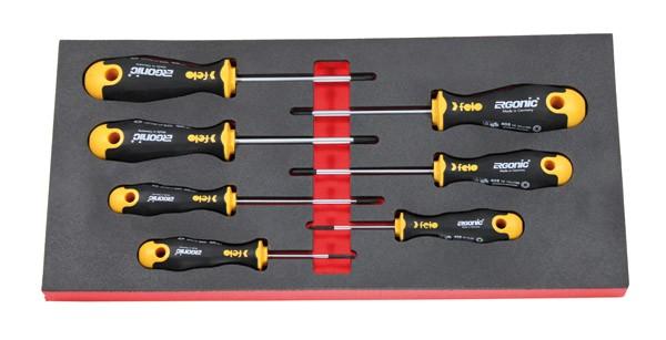 TORX kruvikeerajate komplekt FELO Ergonic 7-osa