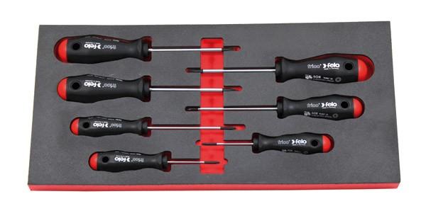 TORX kruvikeerajate komplekt FELO 7-osa