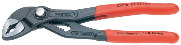 Kullinokad "Knipex Cobra", kummikäepide