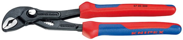 Kullinokad "Knipex Cobra", 2-komponentne käepide