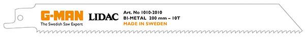 Saetera Bi-metall 200x19x0,9