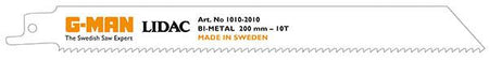 Saetera Bi-metall 200x19x0,9