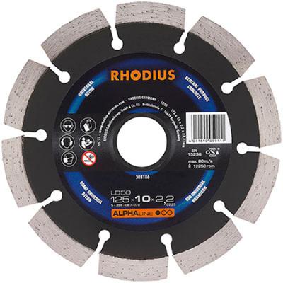 Teemantketas LD50 125 x 10,0 x 2,2 x 22,2 mm