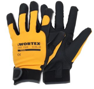 WORTEX SupraCoat sünteetilised töökindad takjakinnitusega XXL/11