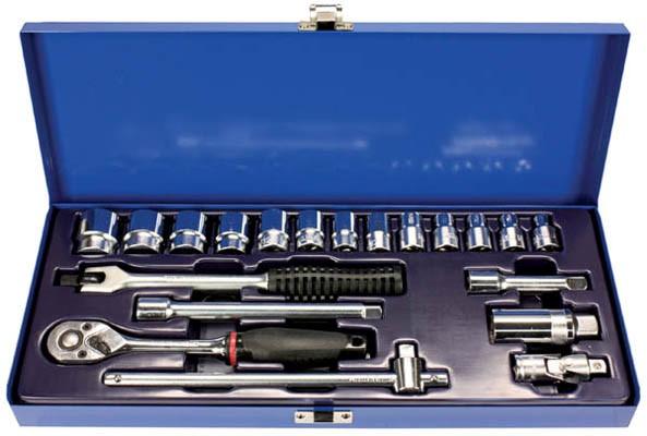 Padrunikomplekt 3/8" tollmõõdus, 1/4"-7/8"