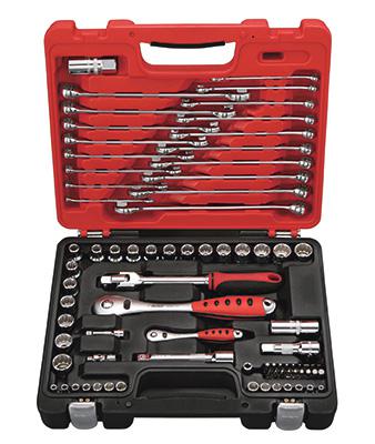 Padrunikomplekt 1/4“ ja 1/2" 79-osa (mm + toll)