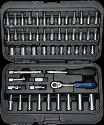 Padrunikomplekt 1/4" 52-osa CRV