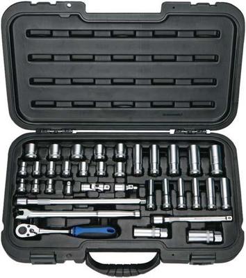 Padrunikomplekt 3/8" 36-osa CRV