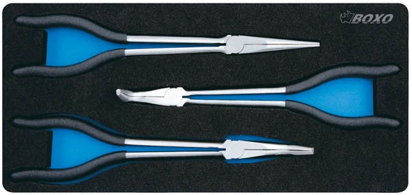 Pikkade näpitsate komplekt, 3-osa