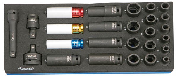 Masinpadrunid 1/2", 26-osa
