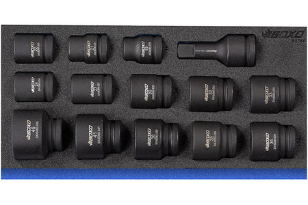 Löökpadrunid 3/4" 19-46 mm, 14-osa