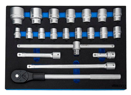 Padrunid 3/4" 21-osa, 19-50 mm