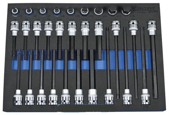 Sisekuuskant padrunite kompl. 1/2" 30-osa