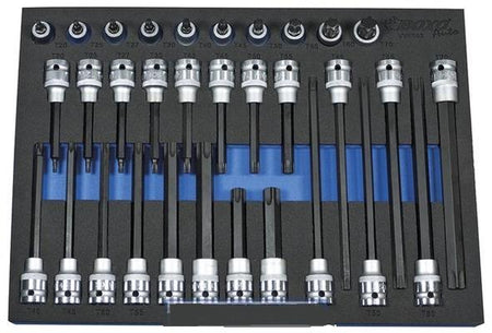 TORX-padrunite kompl 1/2", 32-osa