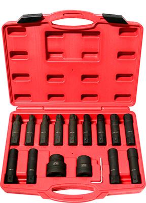 Masinpadrunite komplekt 3/4" & 1" Torx, E-Torx